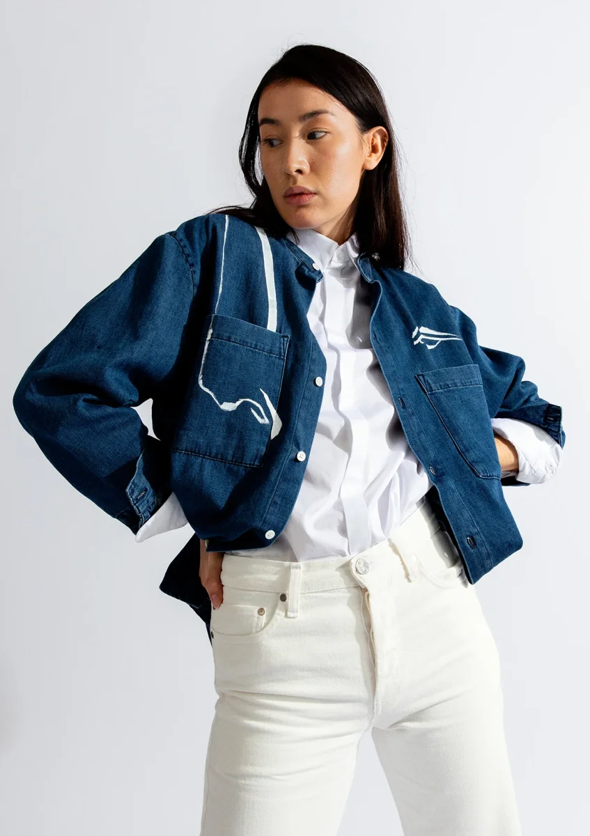 ADN loves ART - Chemise en denim - Oeuvre 3 – Image 6