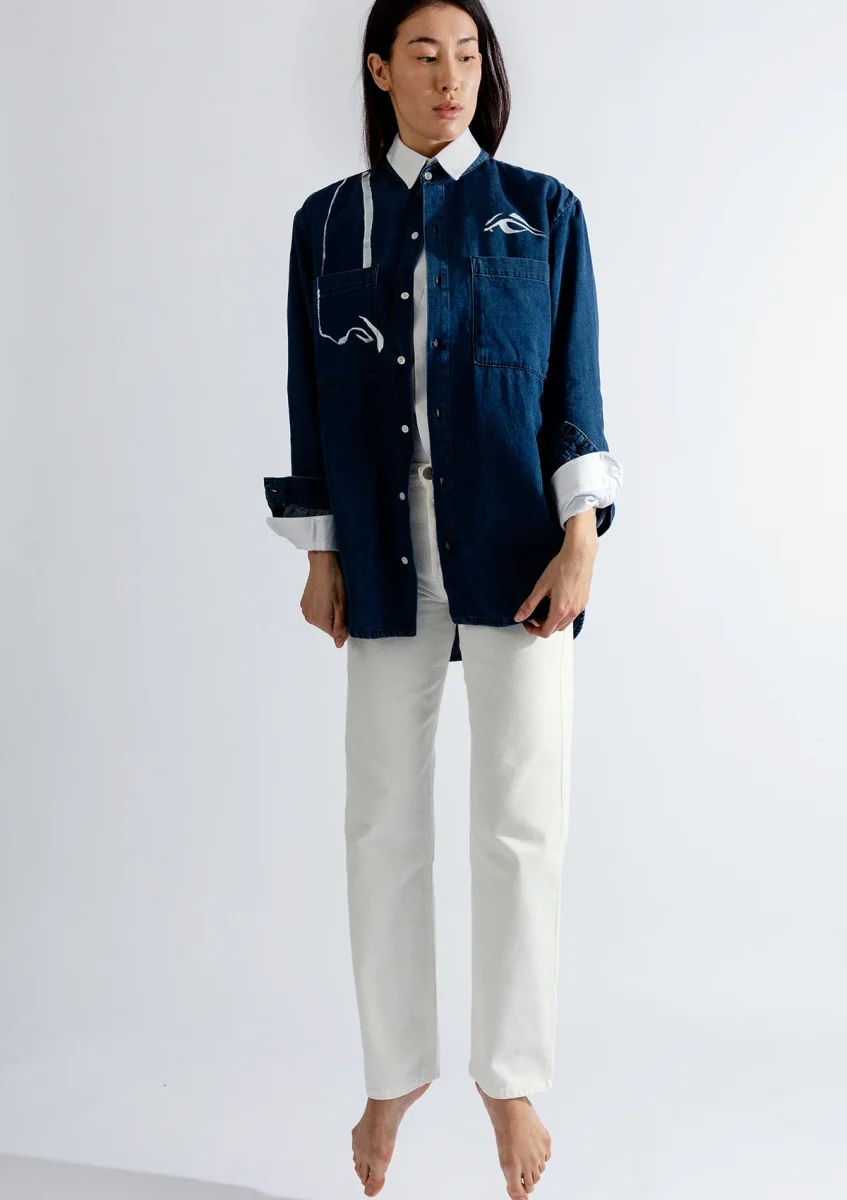 ADN loves ART - Chemise en denim - Oeuvre 3 – Image 4