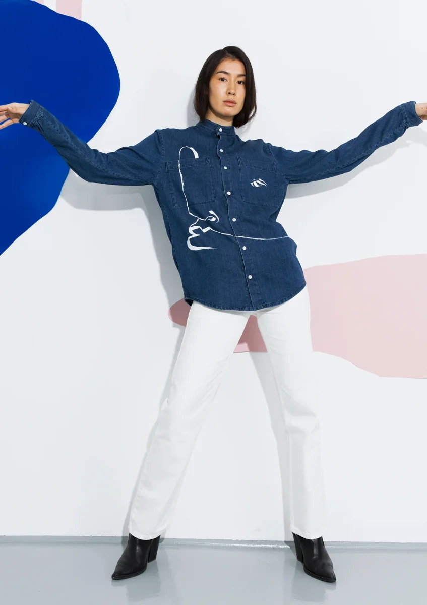 ADN loves ART - Chemise en denim - Oeuvre 4 – Image 3