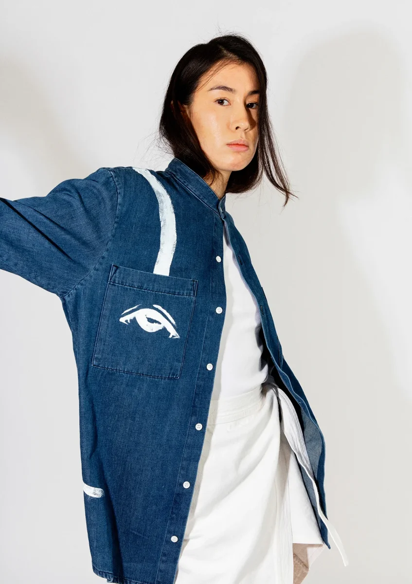 ADN loves ART - Chemise en denim - Oeuvre 5 – Image 4