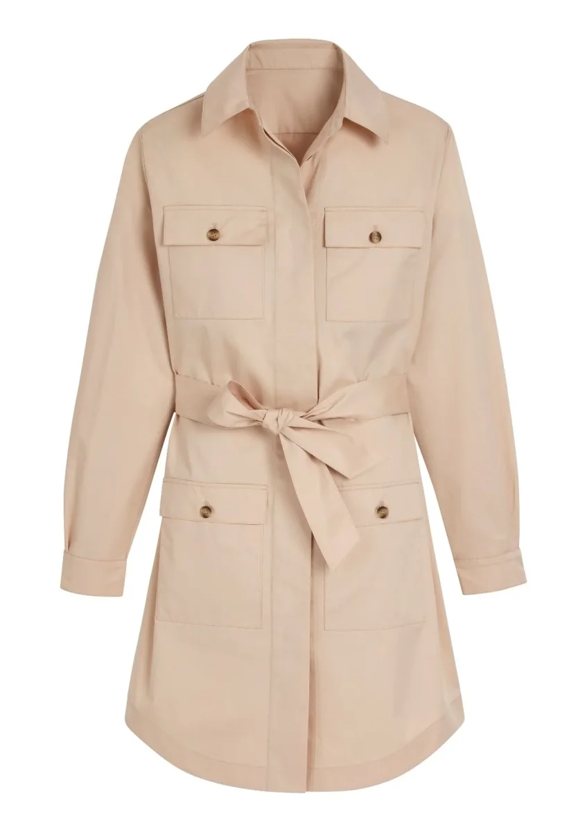 ODYSSEY - Robe saharienne en gabardine – Image 2