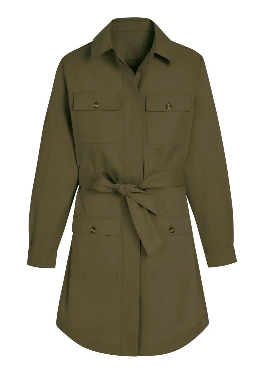 ODYSSEY - Robe saharienne en gabardine – Image 8