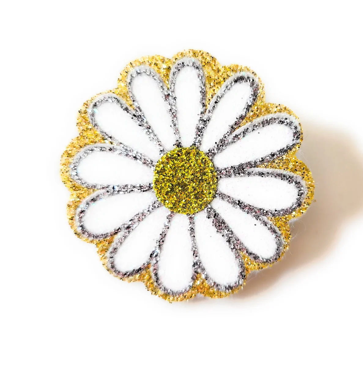 Magnifique Broche Fleur à Paillettes - Accessoire Tendance pour Mariage, EVJF, Témoin, Demoiselle d'Honneur et Plus - 24 Couleurs Disponibles – Image 7