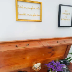 Cadre personnalisé doré