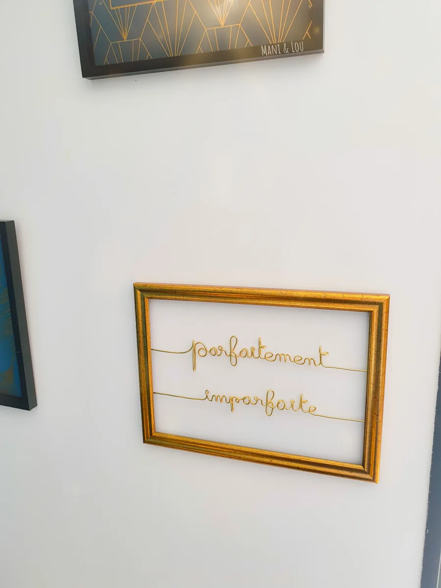 Cadre personnalisé doré – Image 9