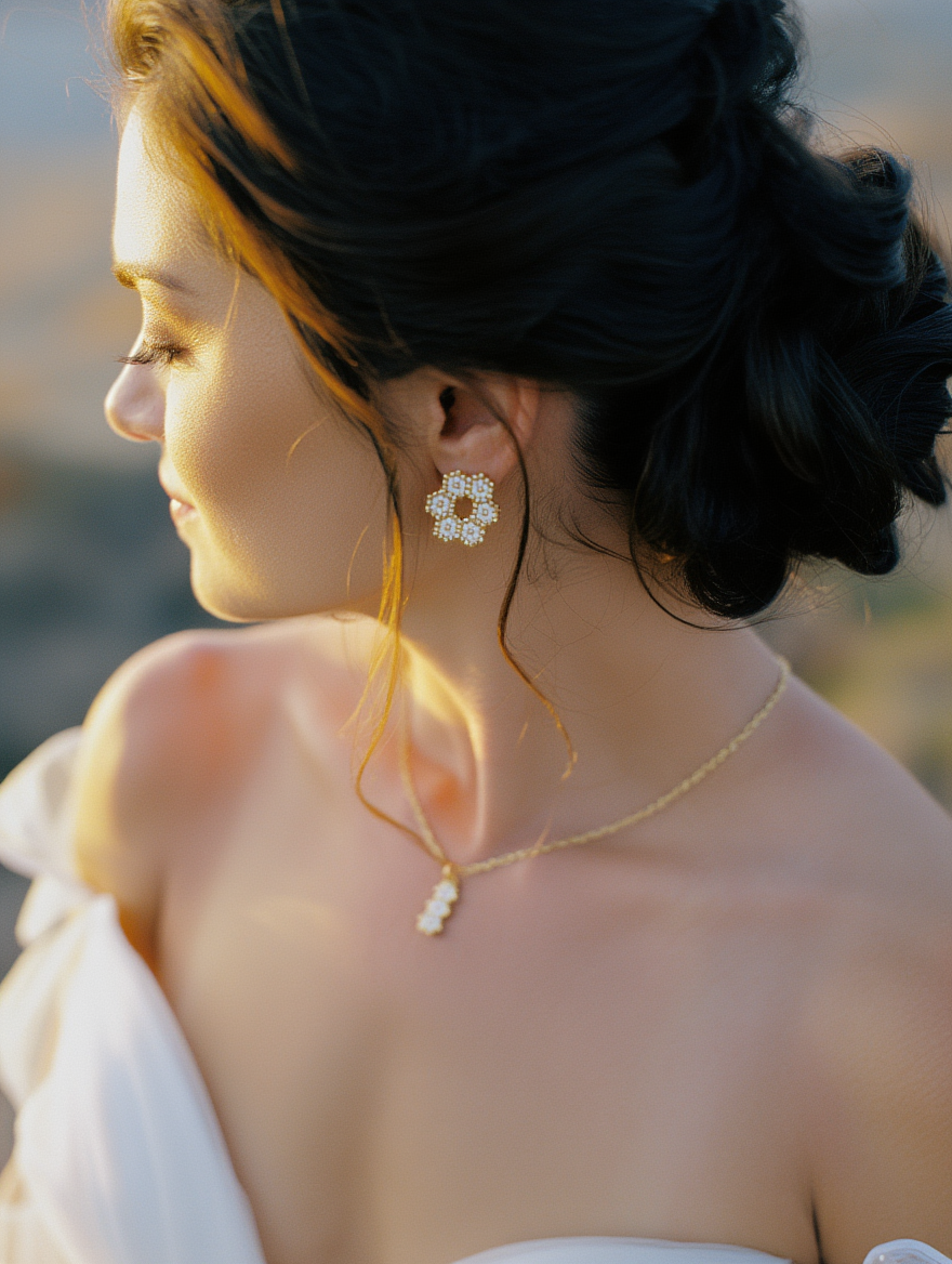 Collier 3 Fleurs – L’Alliance Romantique – Image 4