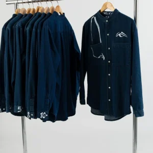 ADN loves ART - Chemise en denim - Oeuvre 3