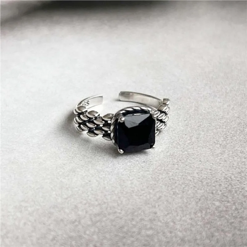 bague obsidienne – Image 8