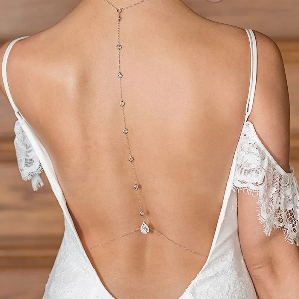 collier dos mariée – Image 2