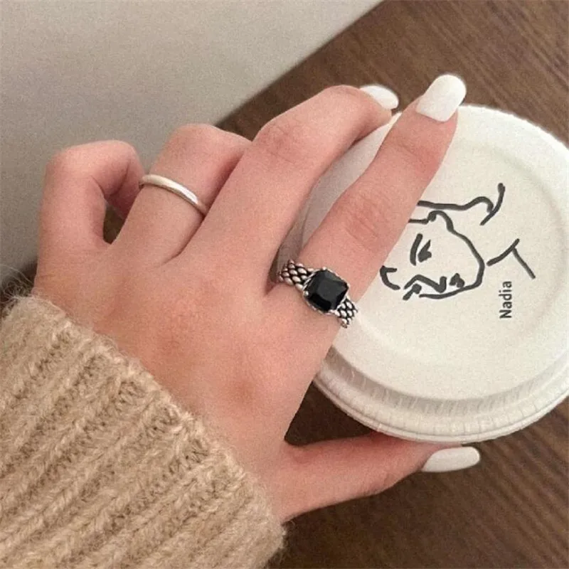 bague obsidienne – Image 6