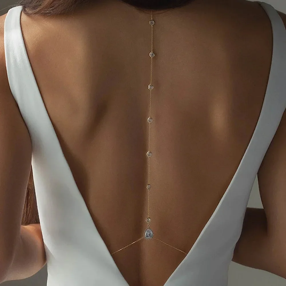 collier dos mariée – Image 6