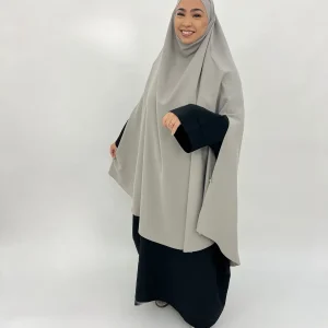 KHIMAR EXTRA LONG GRIS
