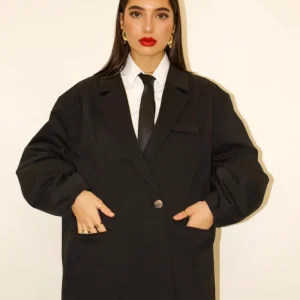 BLAZER OVERSIZE EUN NOIR