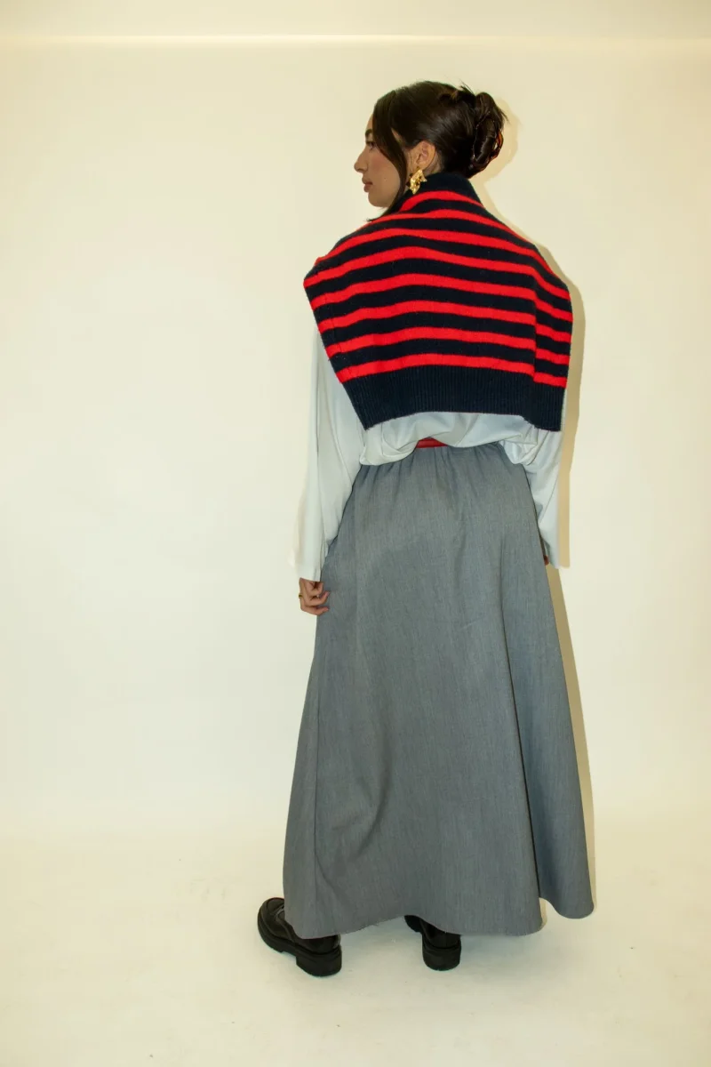 JUPE MINJI GRIS – Image 4