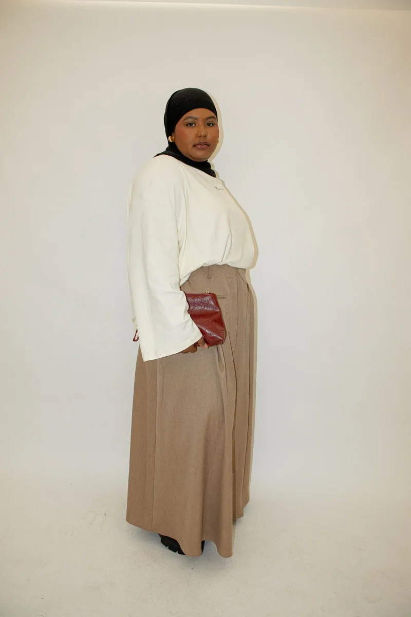 JUPE MINJI BEIGE – Image 2