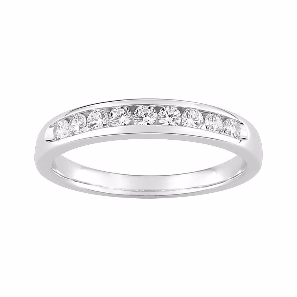 Alliance Diamants Synthétiques 0.35ct Serti Rail