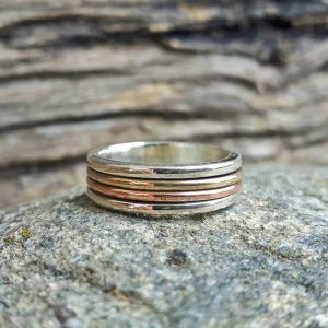 Bague anneau de méditation fin KI