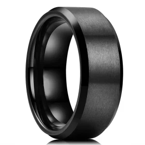 Bague Acier Homme
