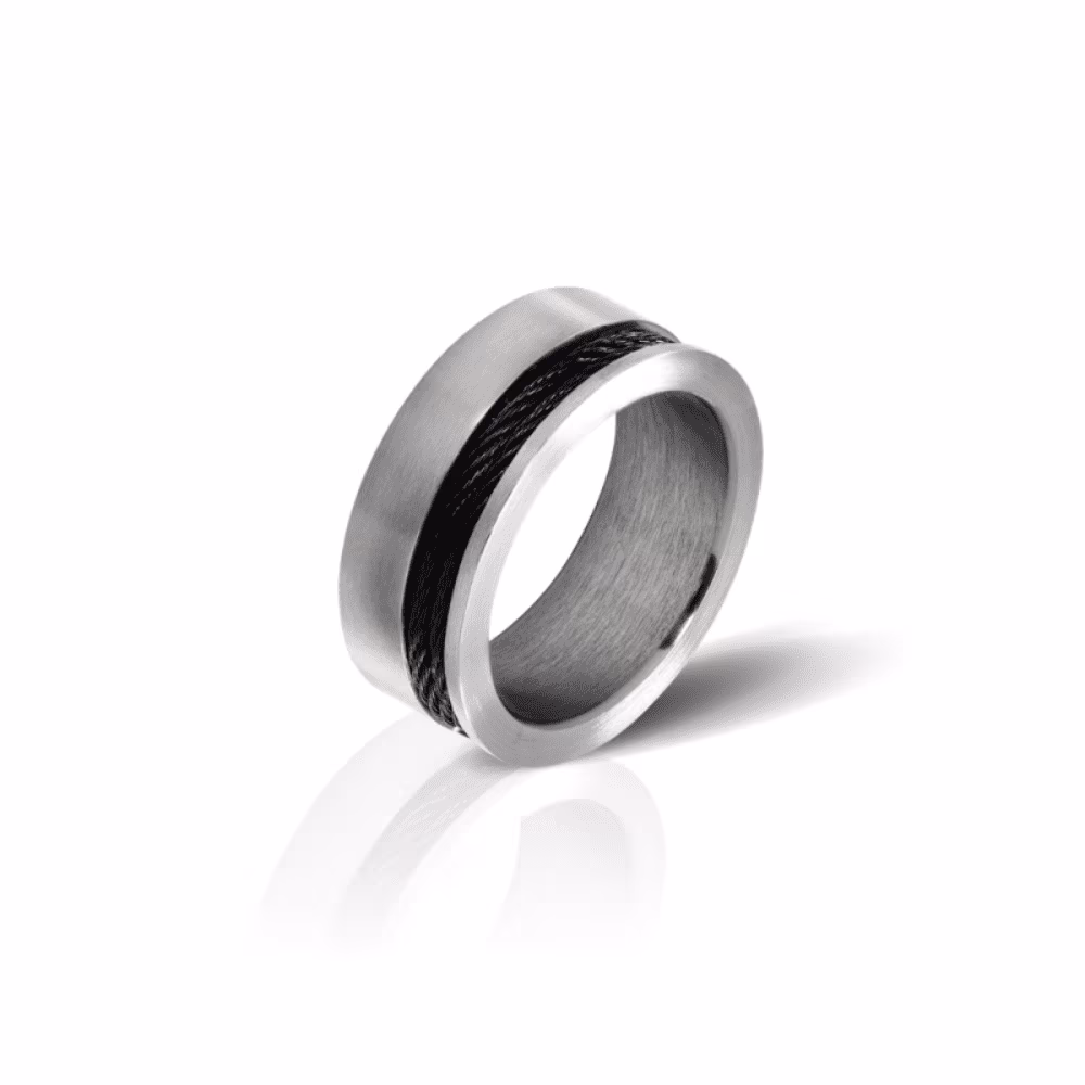 Bague Rochet Marina Acier 9mm