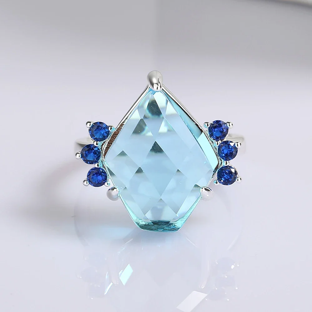 Bague Aigue Marine – Image 4