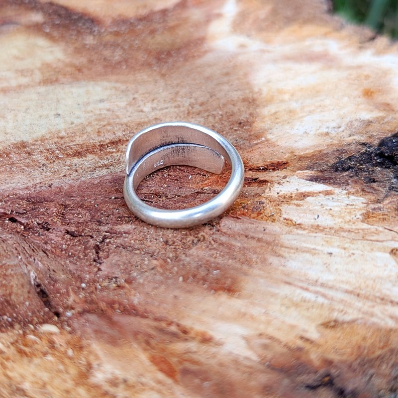 Bague ajustable argent OURSIN – Image 5