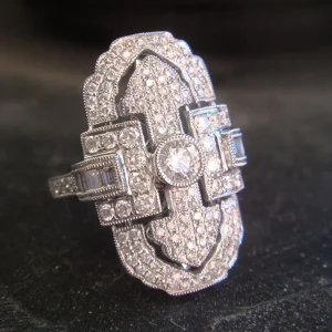 Bague Ancienne Art Deco