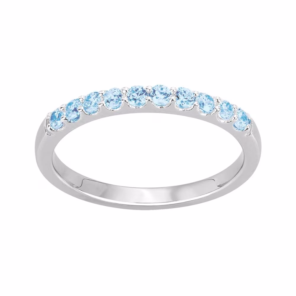 Alliance Argent Oxydes Bleus Clairs Malique Céleste – Image 2