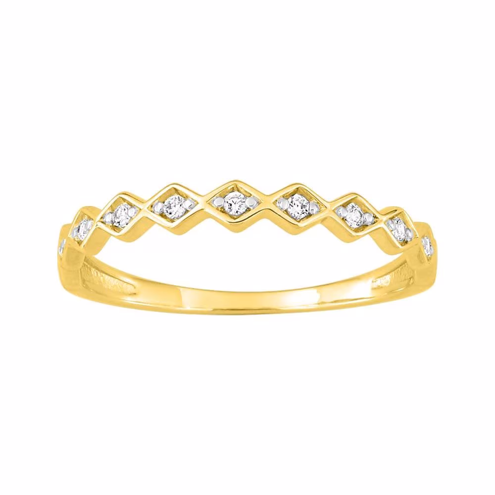 Bague Fine Diamants Anaé Or Jaune