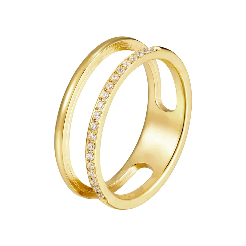 Bague Double Anneau