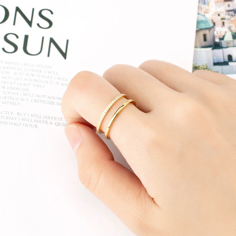 Bague Double Anneau – Image 3