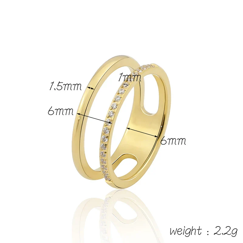 Bague Double Anneau – Image 7