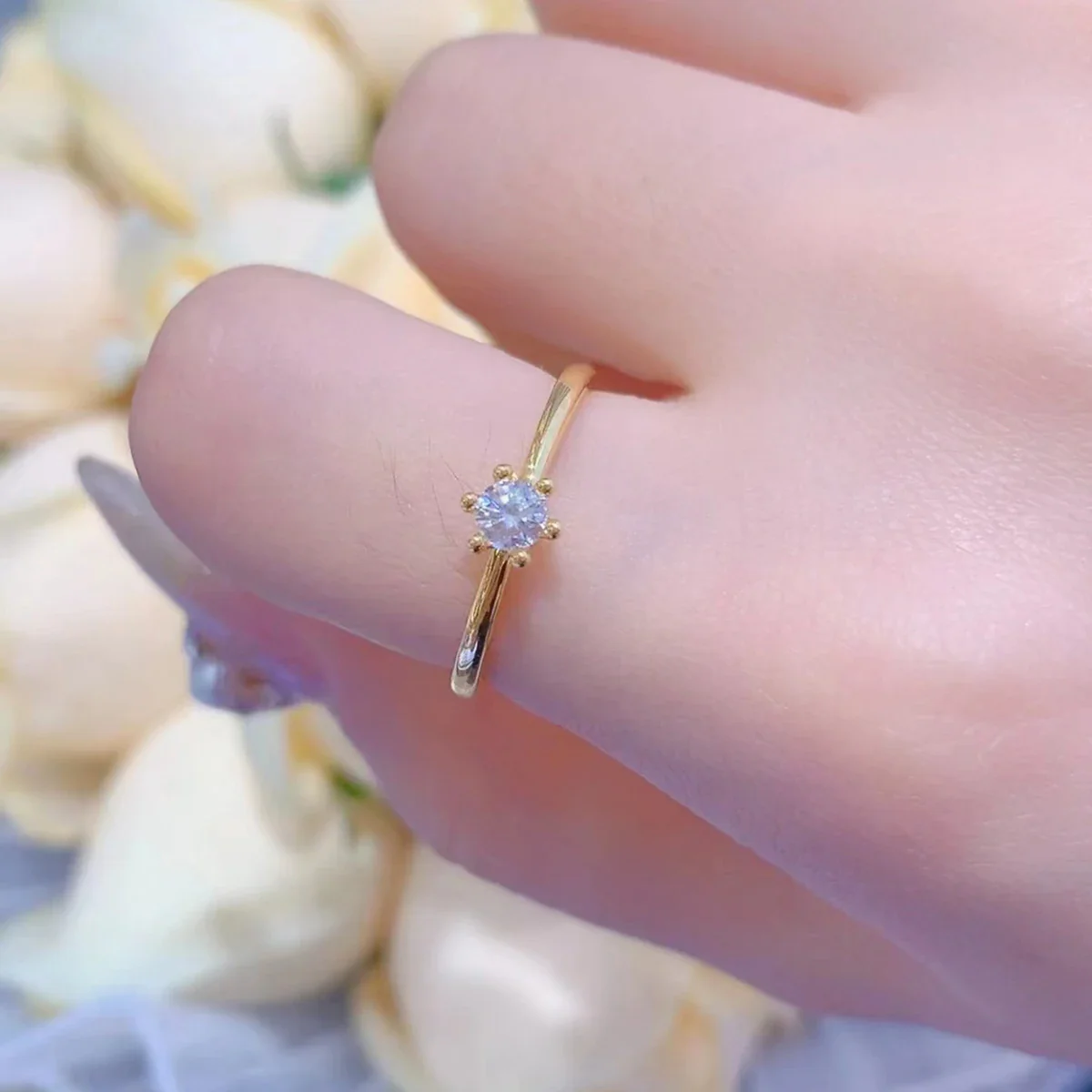 Bague Fine Or – Image 3