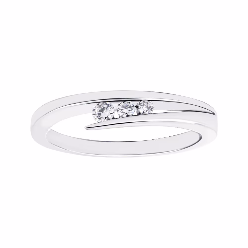 Bague Garel Neima Trilogy Diamants, 0.10ct