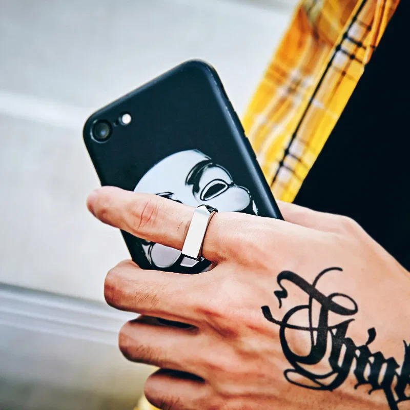 Bague Homme Acier – Image 3