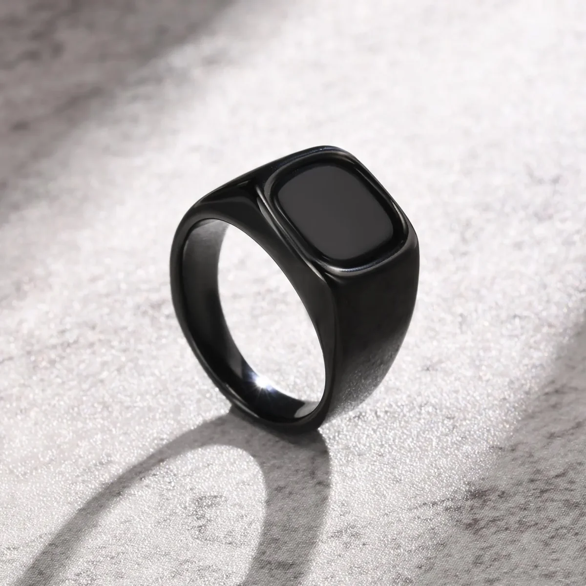 Bague Homme Noire – Image 4