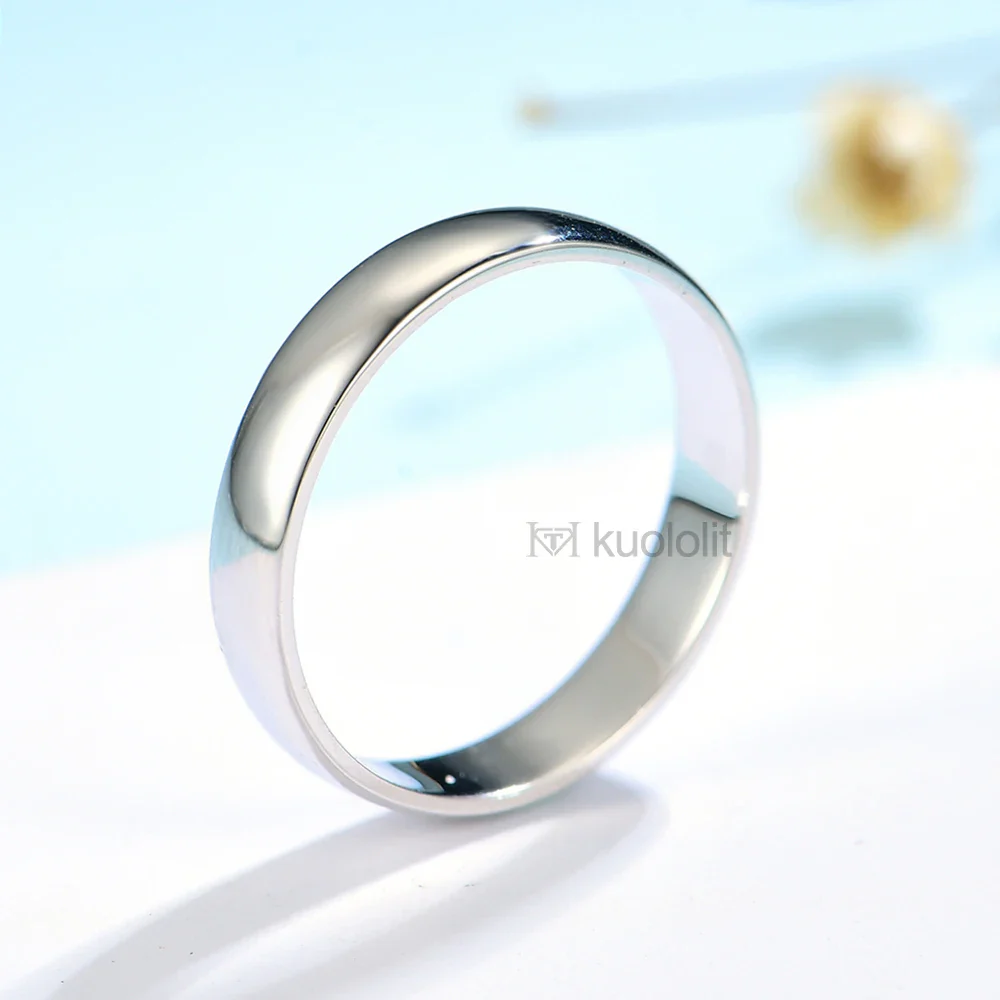 Bague Homme Or Blanc – Image 2