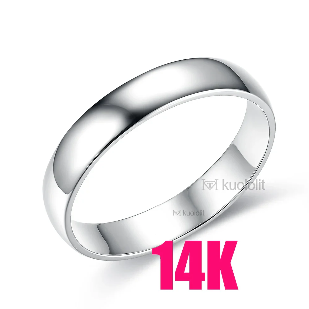 Bague Homme Or Blanc – Image 4