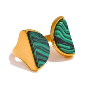 Bague Malachite