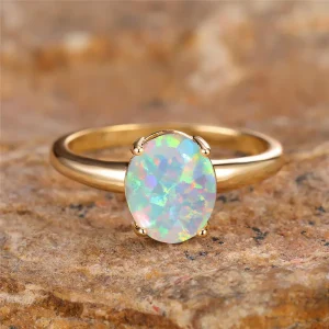 Bague Opale