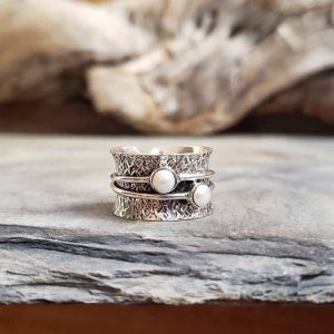 Bague perles de culture argent PETITES ÎLES