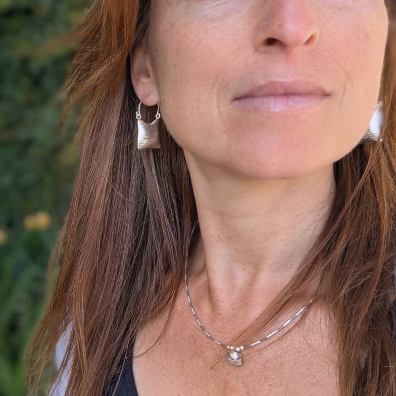 Boucles d’oreilles argent Koh Phi – Image 3