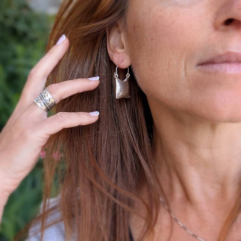 Boucles d’oreilles argent Koh Phi – Image 5