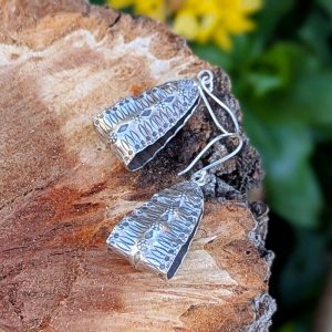 Boucles d&rsquo;oreilles en argent massif ethniques