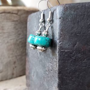 Boucles d’oreilles turquoise YOGI