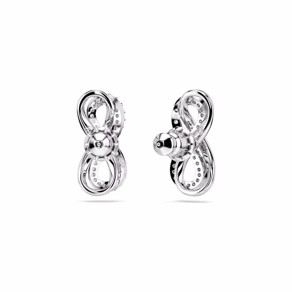 Clous d’oreilles Swarovski Hyperbola Blanc 5687269 – Image 5