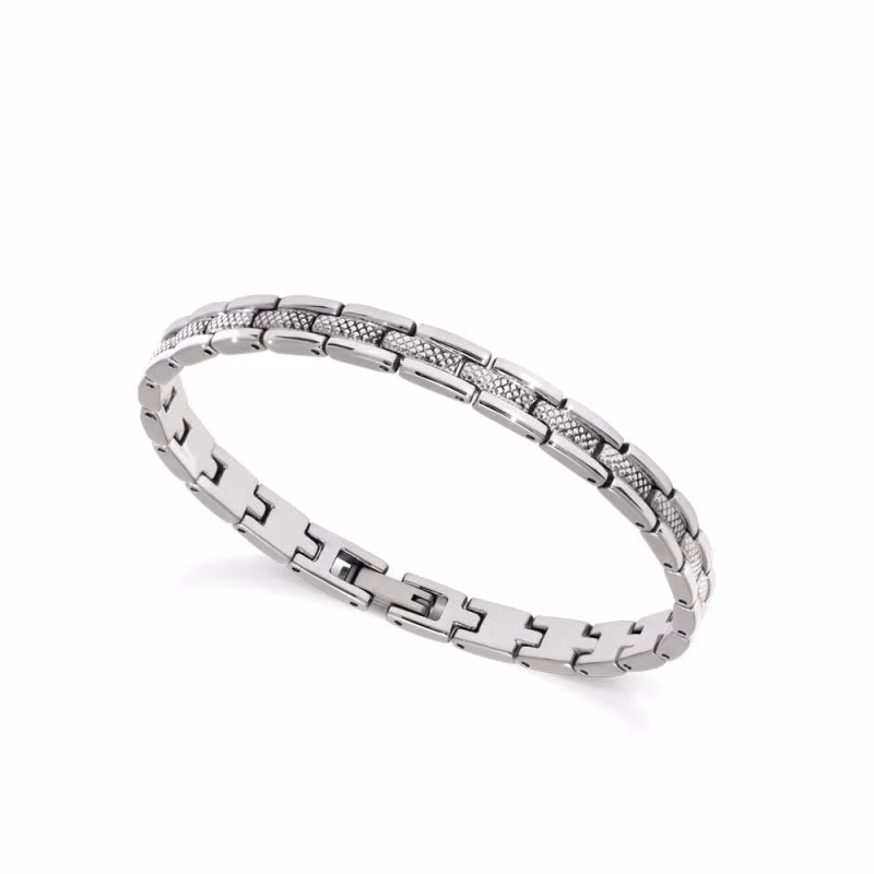 Bracelet acier 6mm Santorini