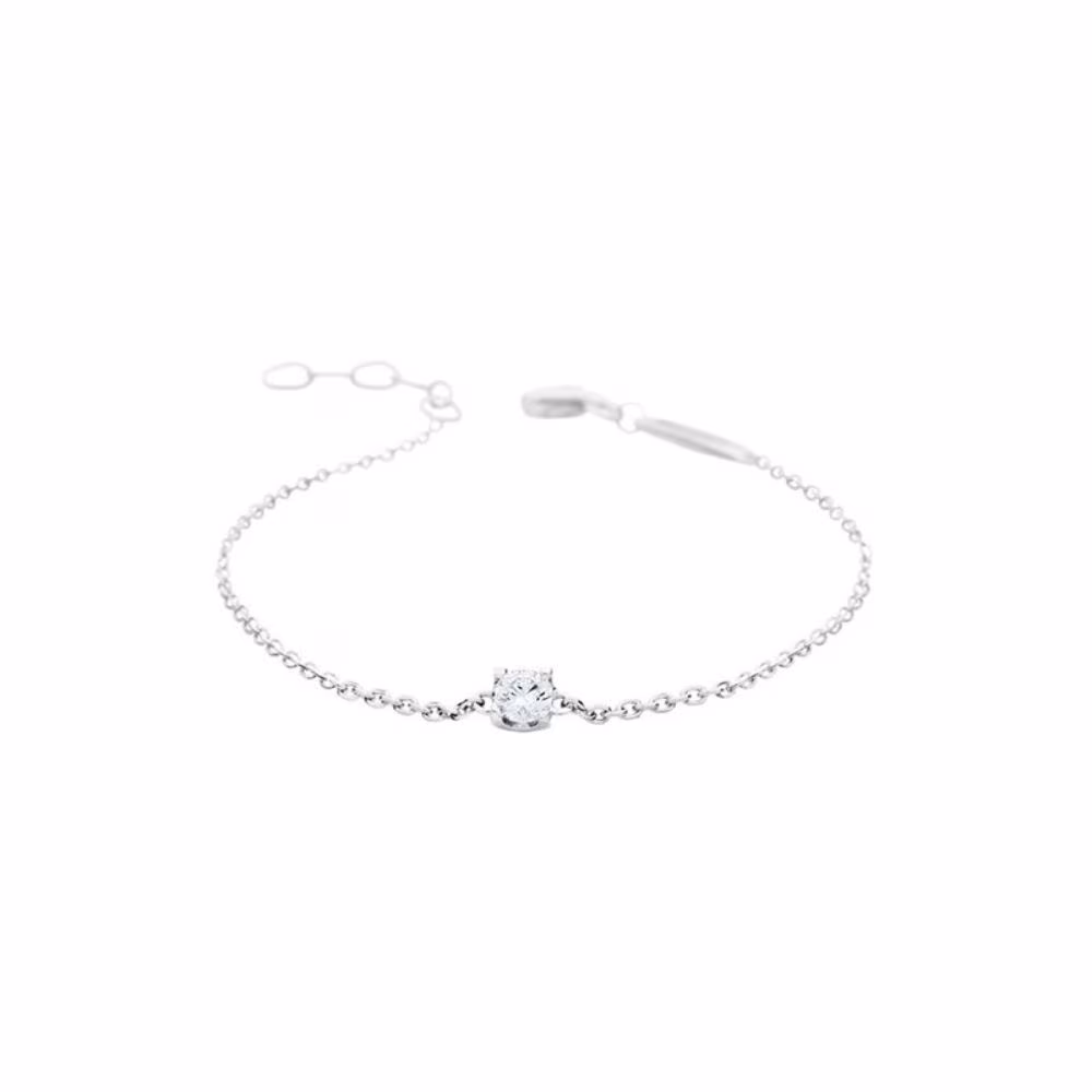 Bracelet argent Elsa Lee Solitaire – Image 2