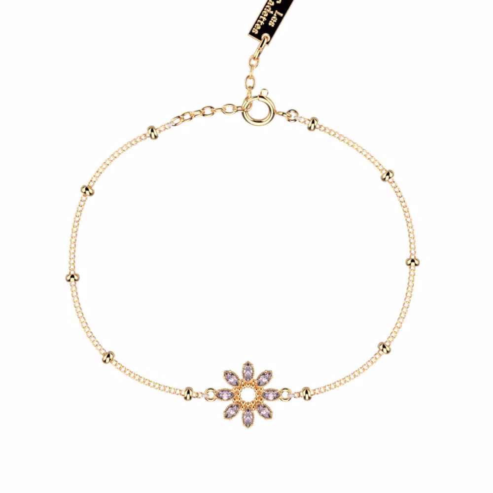 Bracelet Les Cadettes Blossom doré