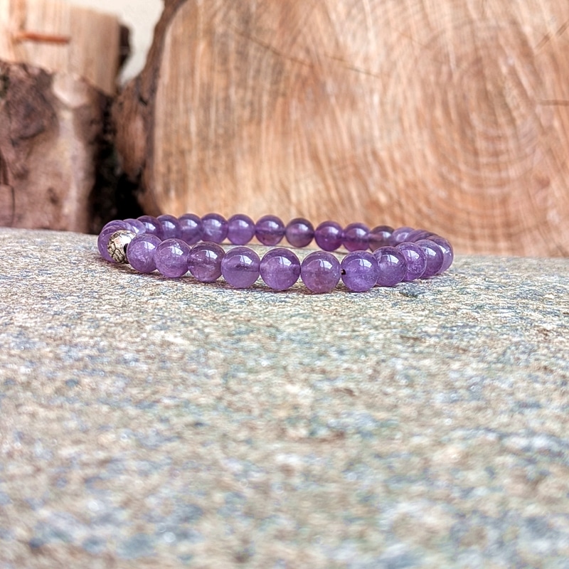 Bracelet en améthyste LOTUS – Image 4