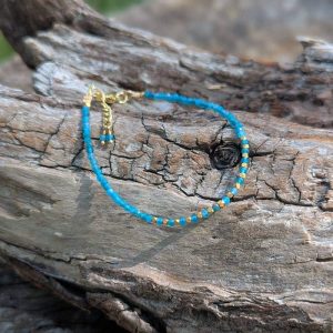 Bracelet fin en pierres naturelles d’apatite
